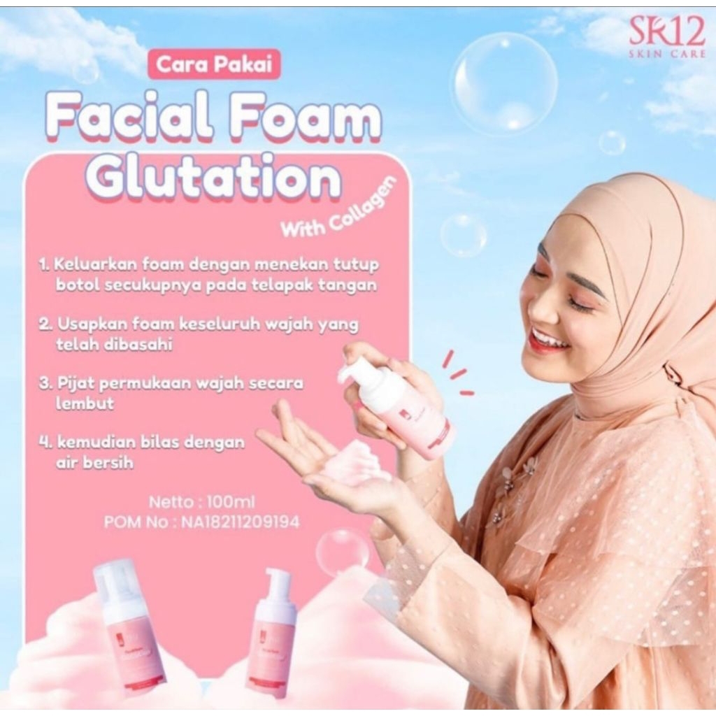 FACIAL FOAM GLUTATION