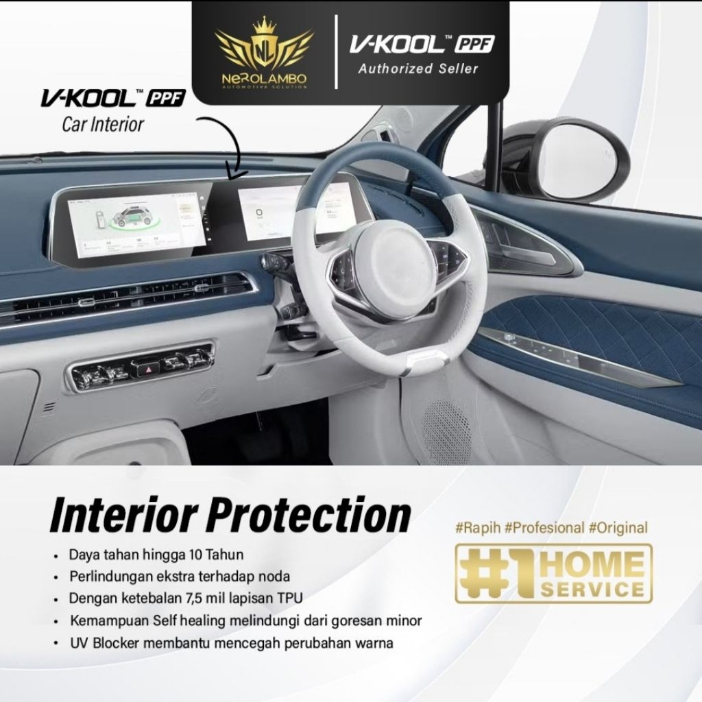 VKOOL PPF Interior Mazda 2 ( Head Unit )