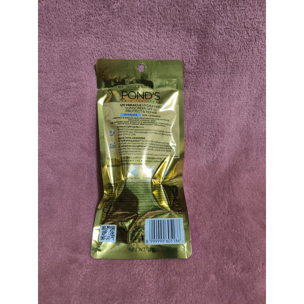 sunscreen pond hydrate