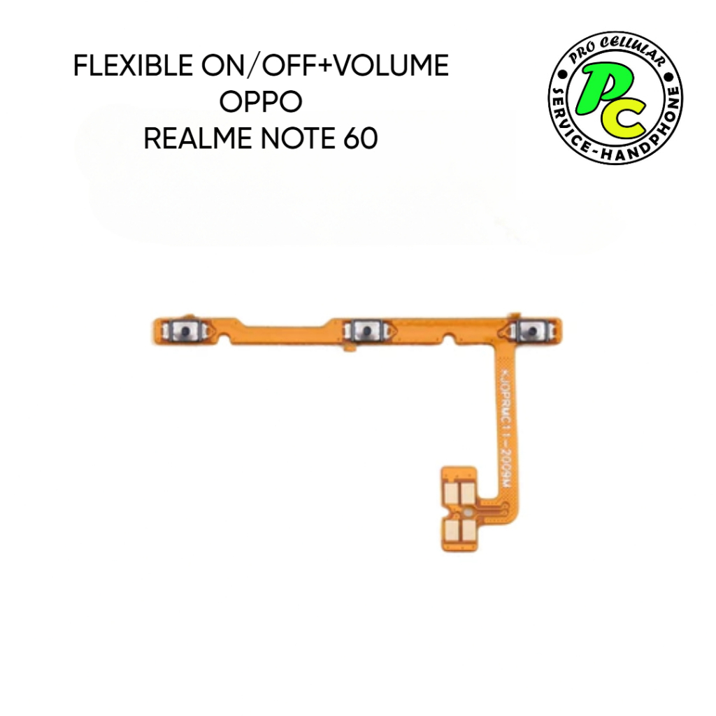 FLEXIBLE REALME NOTE 60 ON / OFF + VOLUME