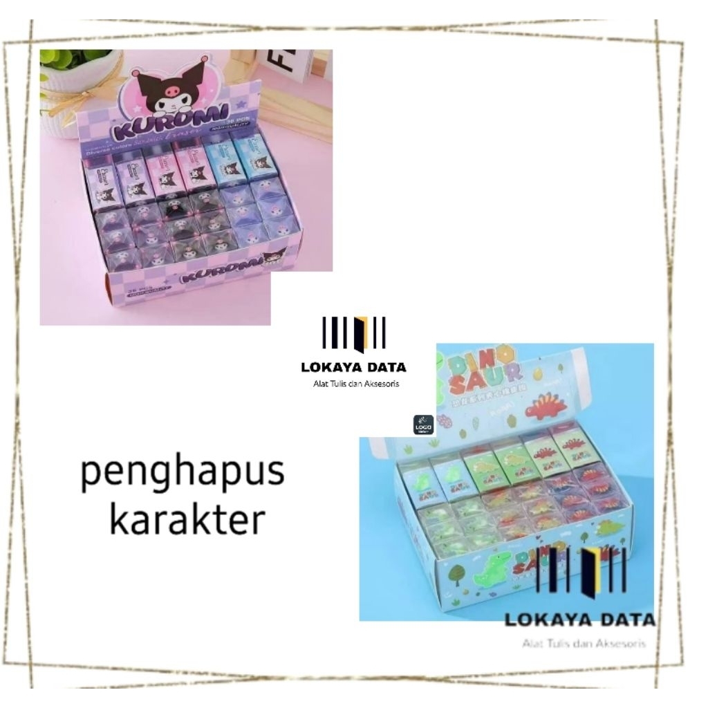 PENGHAPUS KERTAS KARAKTER