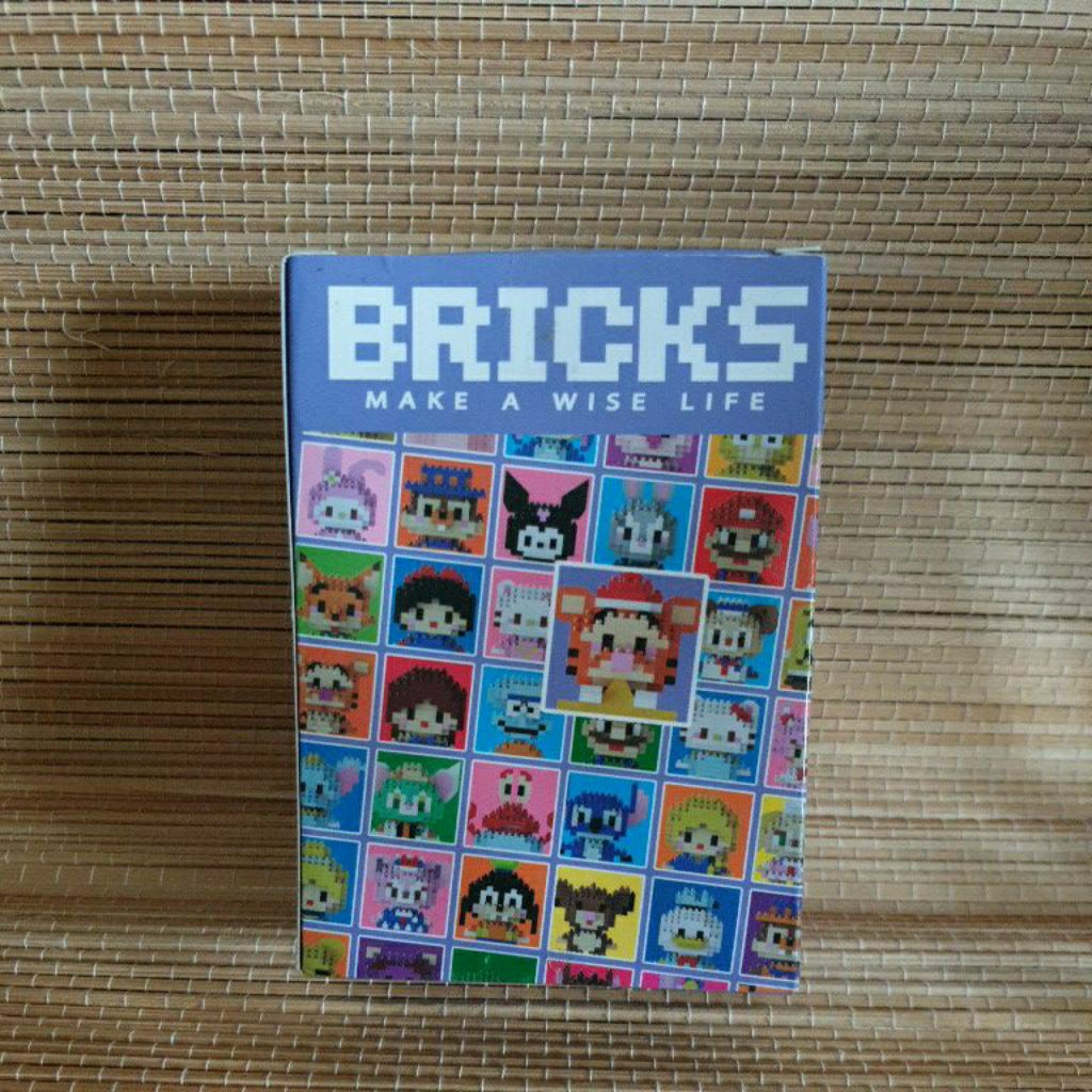 Bricks mainan anak / mini puzzle 237 pcs