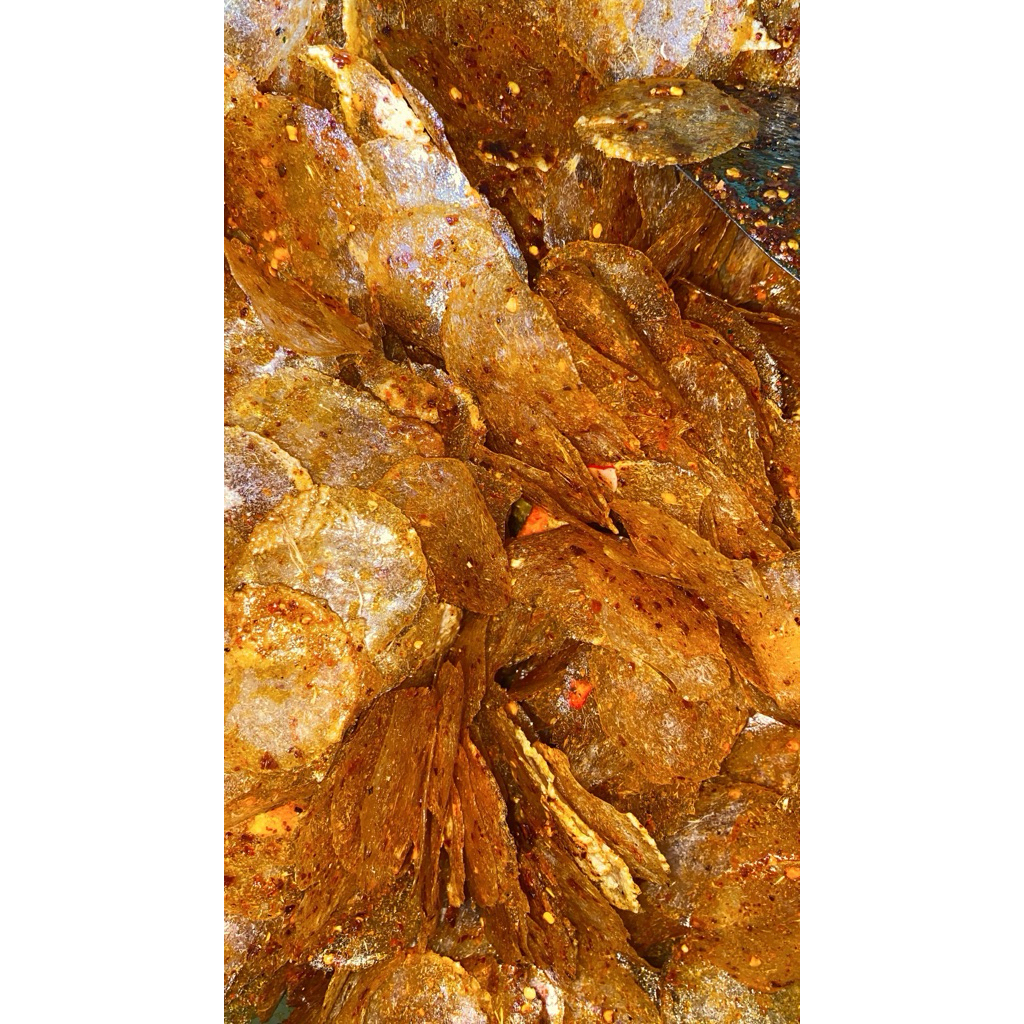 kiripik kaca daun jeruk
