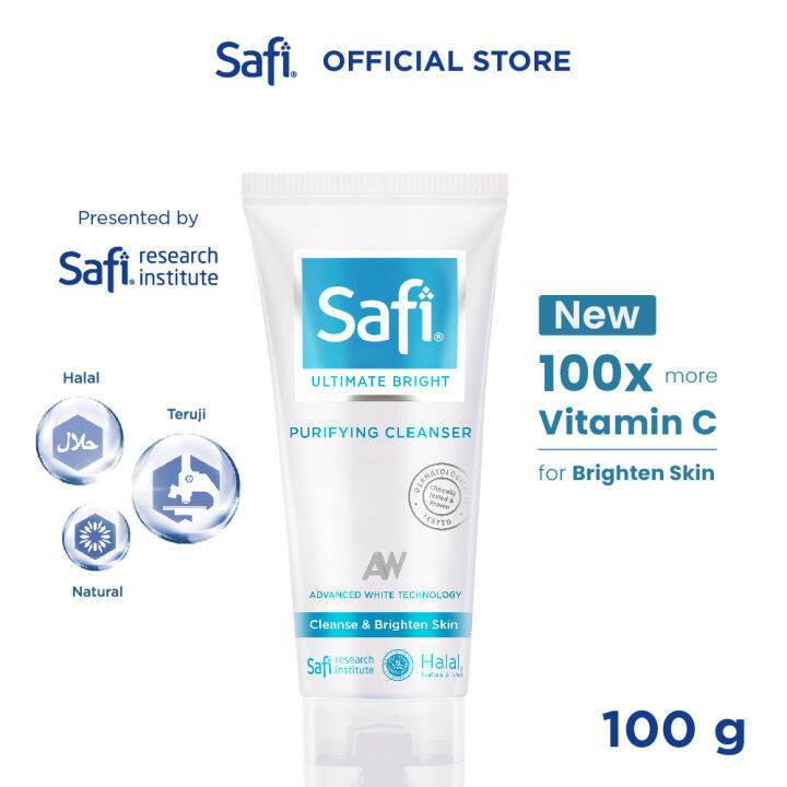 SAFI Ultimate Bright Purifying Cleanser 100 gr