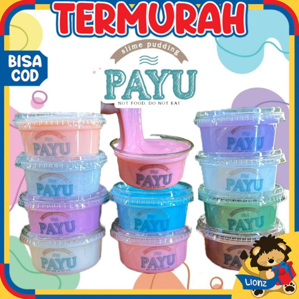 PAYU Slime Base Tofu 240ml Mainan Slime Pudding