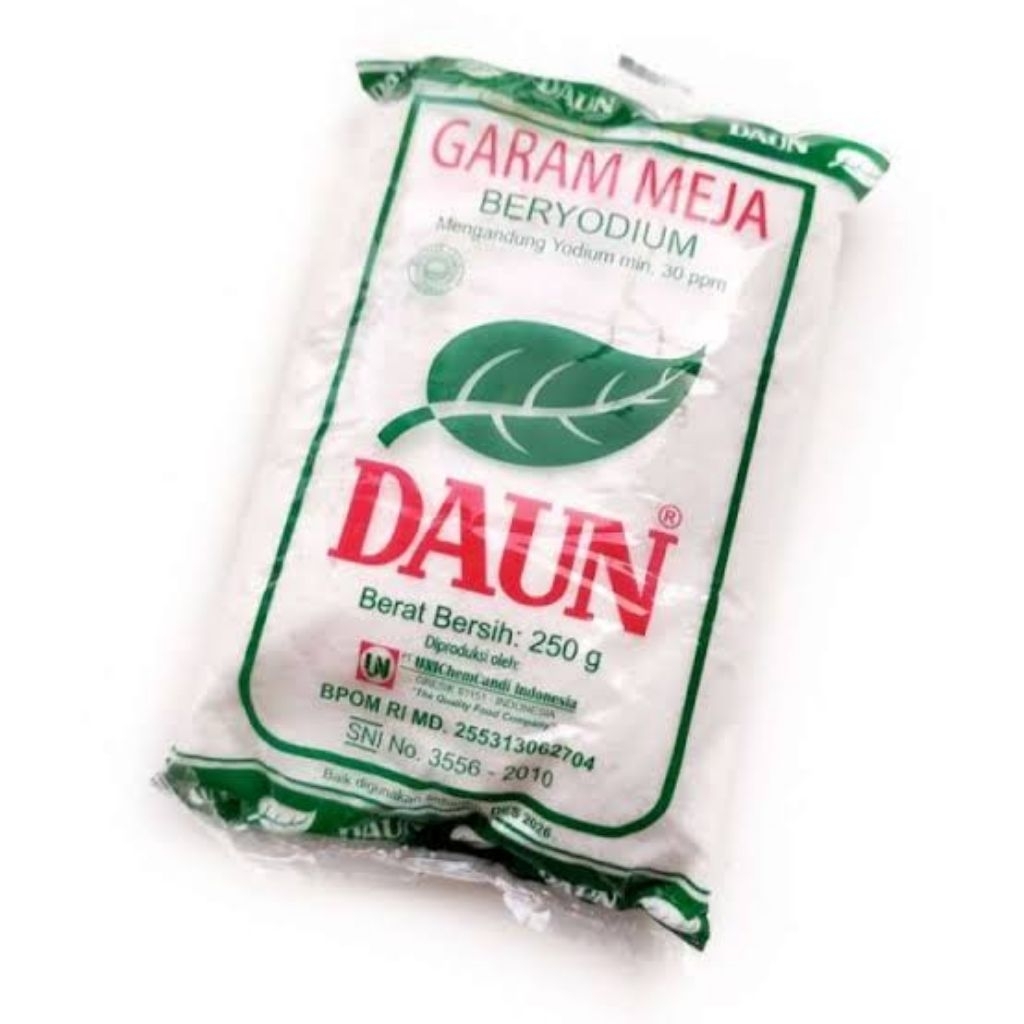 Garam Daun beryodium 250gr