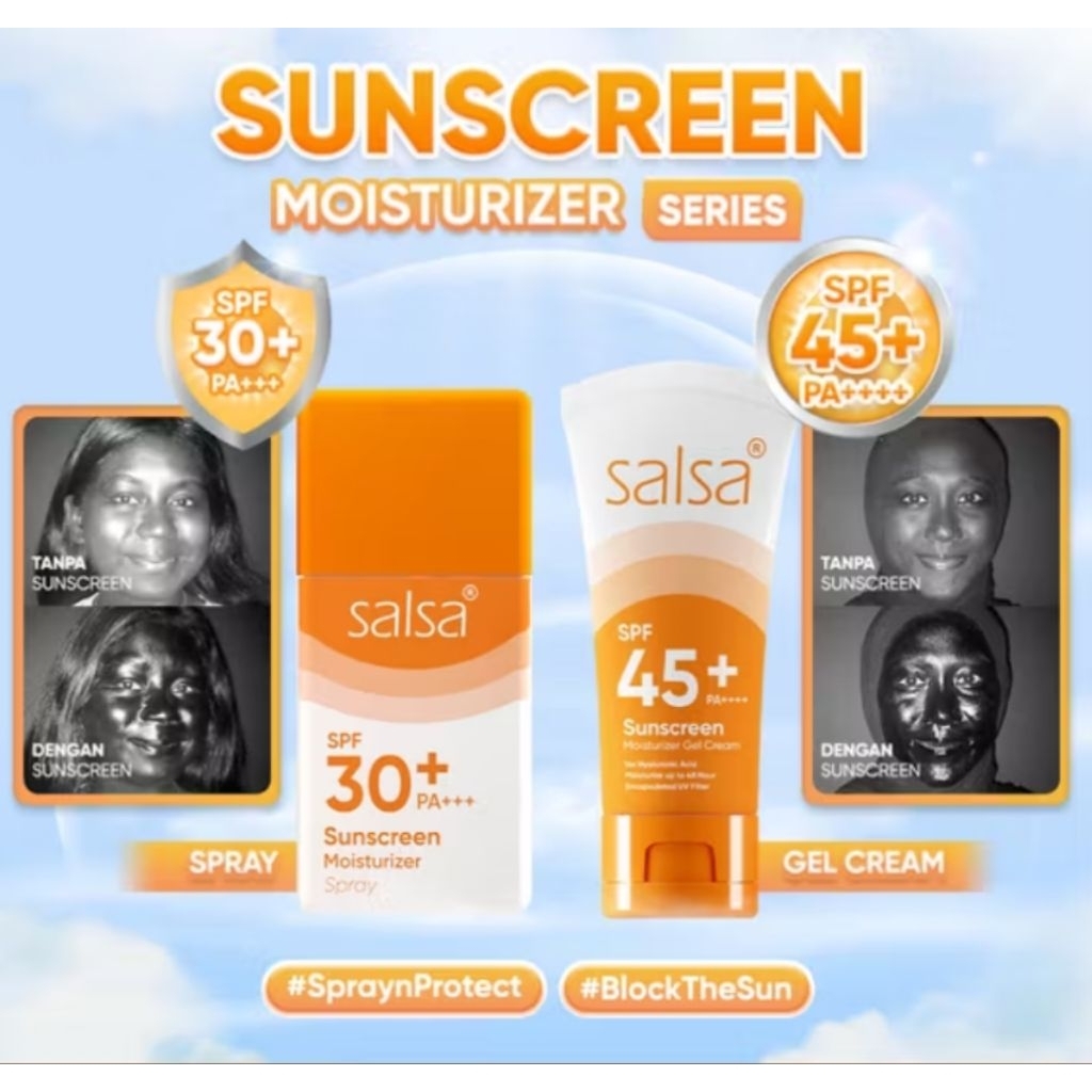 salsa spf 45+ PA++++ sunscreen
