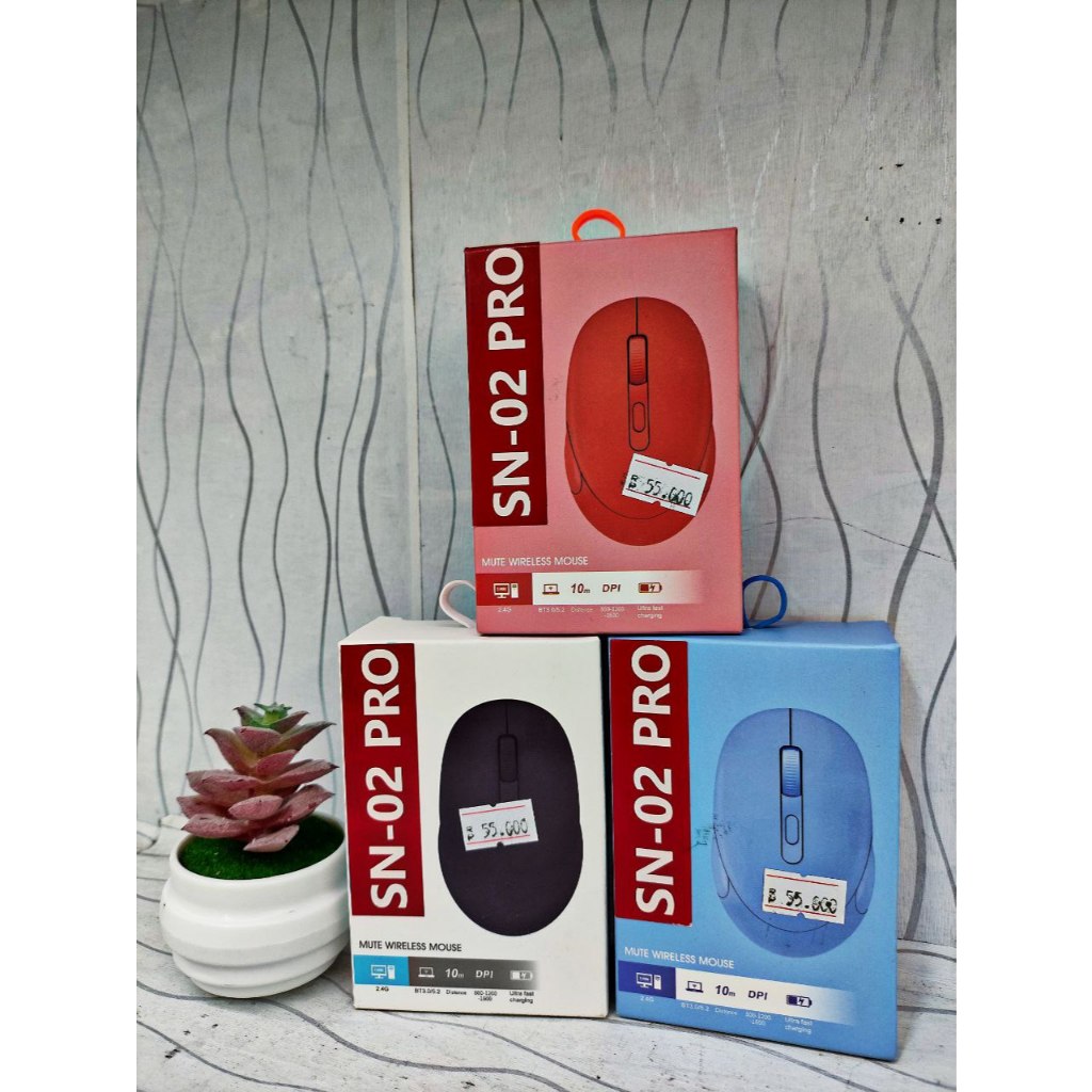 MOUSE WIRELESS SANURPRO SN-02 PRO