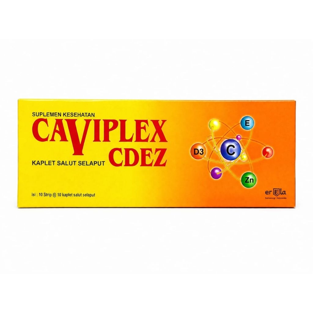 CAVIPLEX CDEZ Suplemen Kesehatan 100kaplet