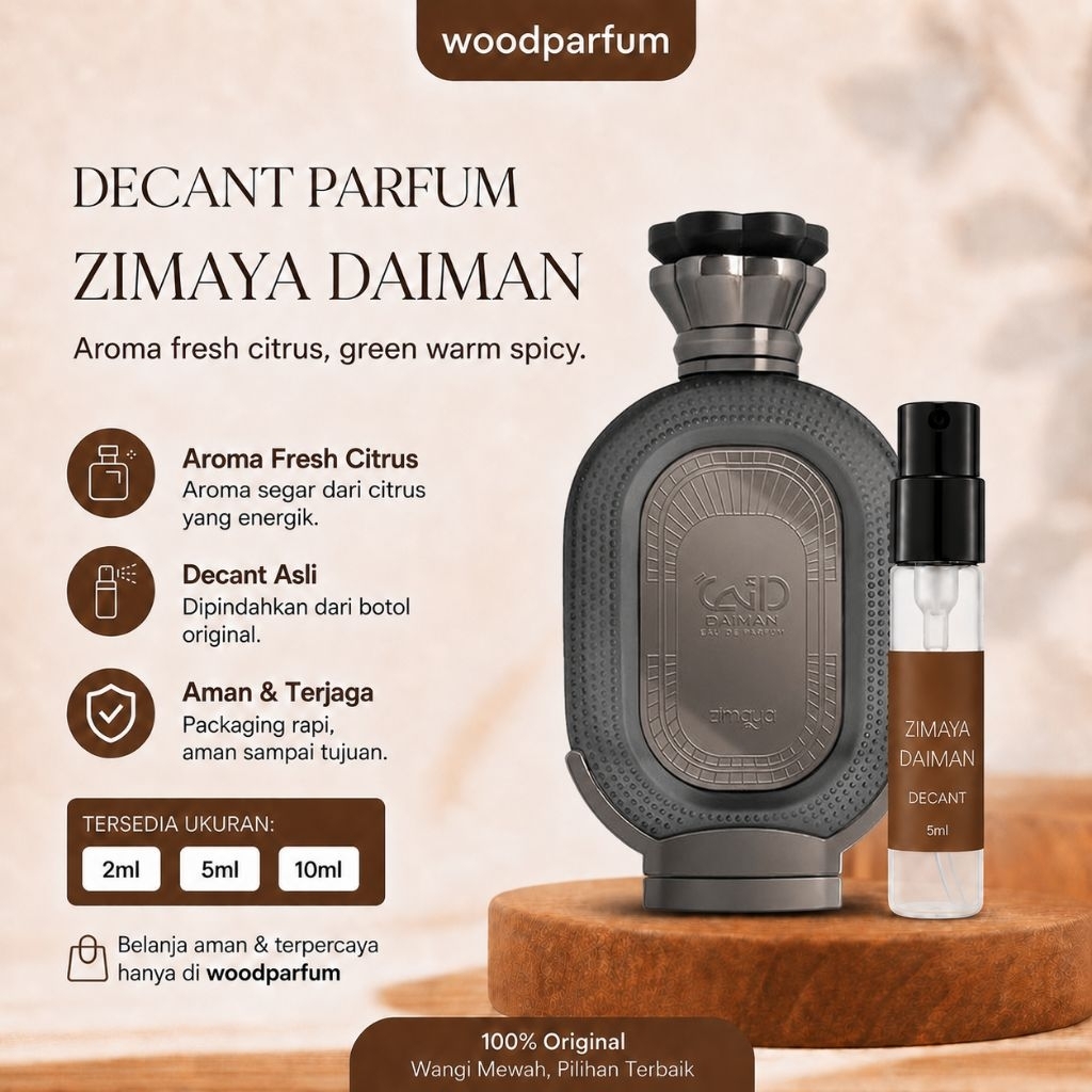 (DECANT) parfum zimaya daiman eclips original