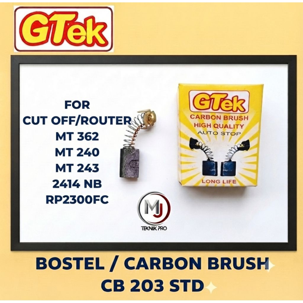 Gtek Bostel / Carbon brush CB 203 STD