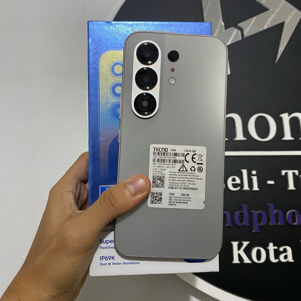 Tecno Camon 50 8+8/128 Second Fullset Resmi