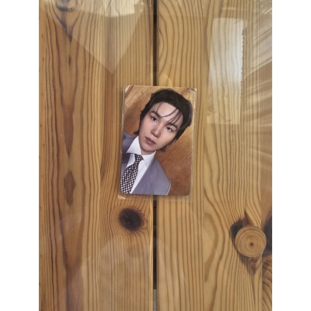 BTS Photocard Proof Suga