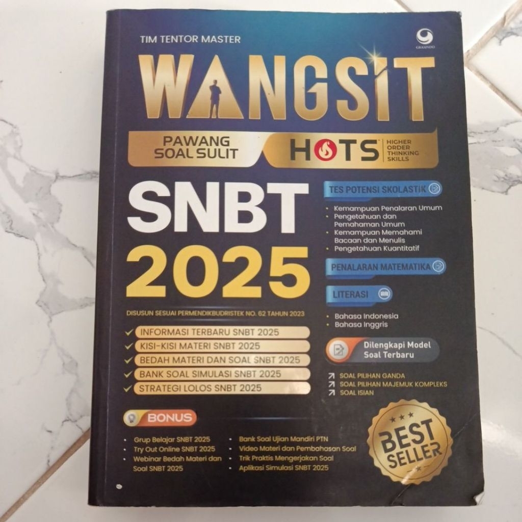 preloved buku WANGSIT SNBT 2025 mulus