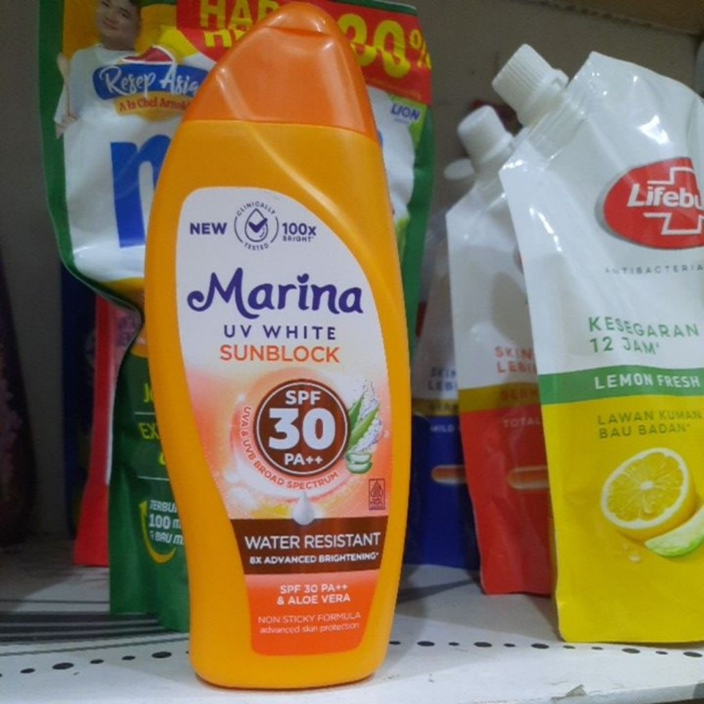 marina uv white sunblock spf 30