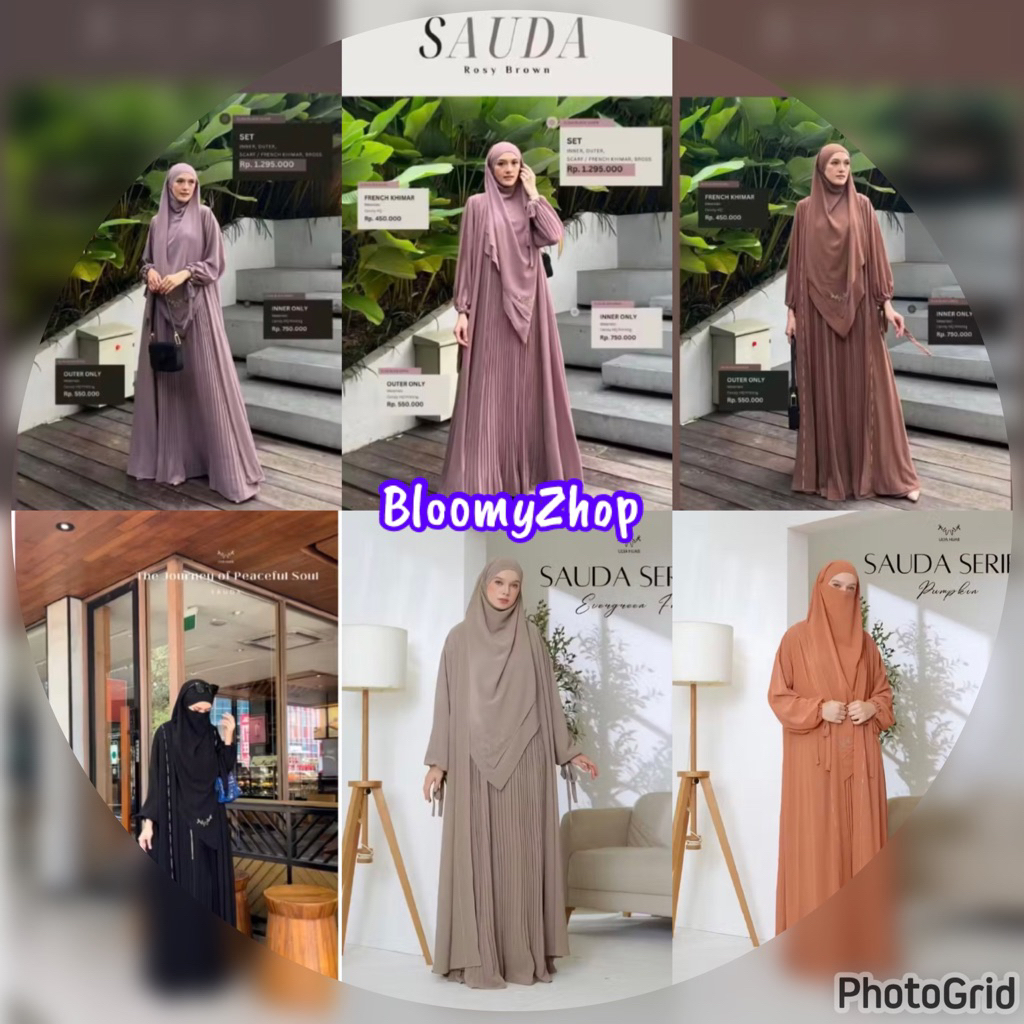 Abaya SAUDA By Ulya Hijab