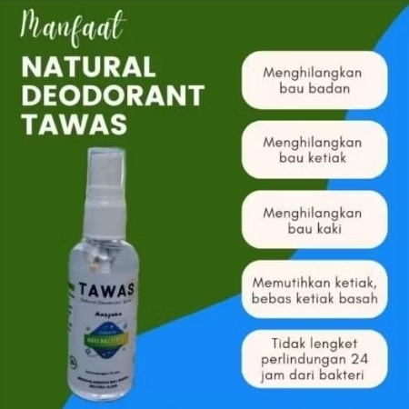 Natural Deodorant Tawas
