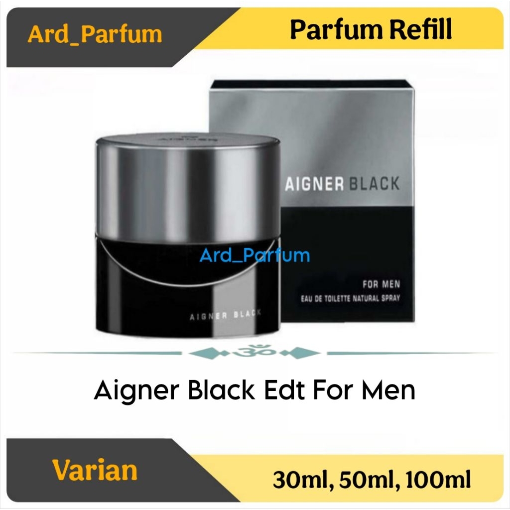 Parfum Refill Aig. Black For Men