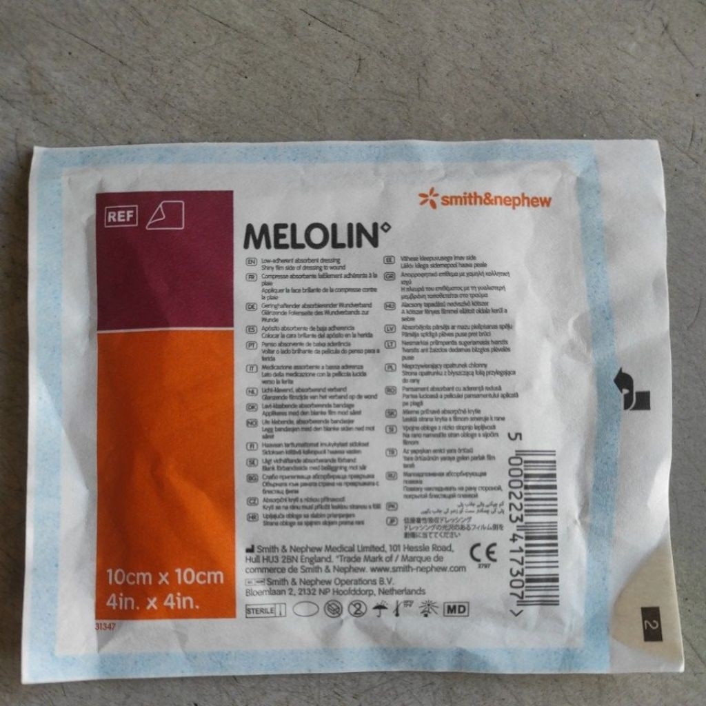 Melolin 10cm x 10cm
