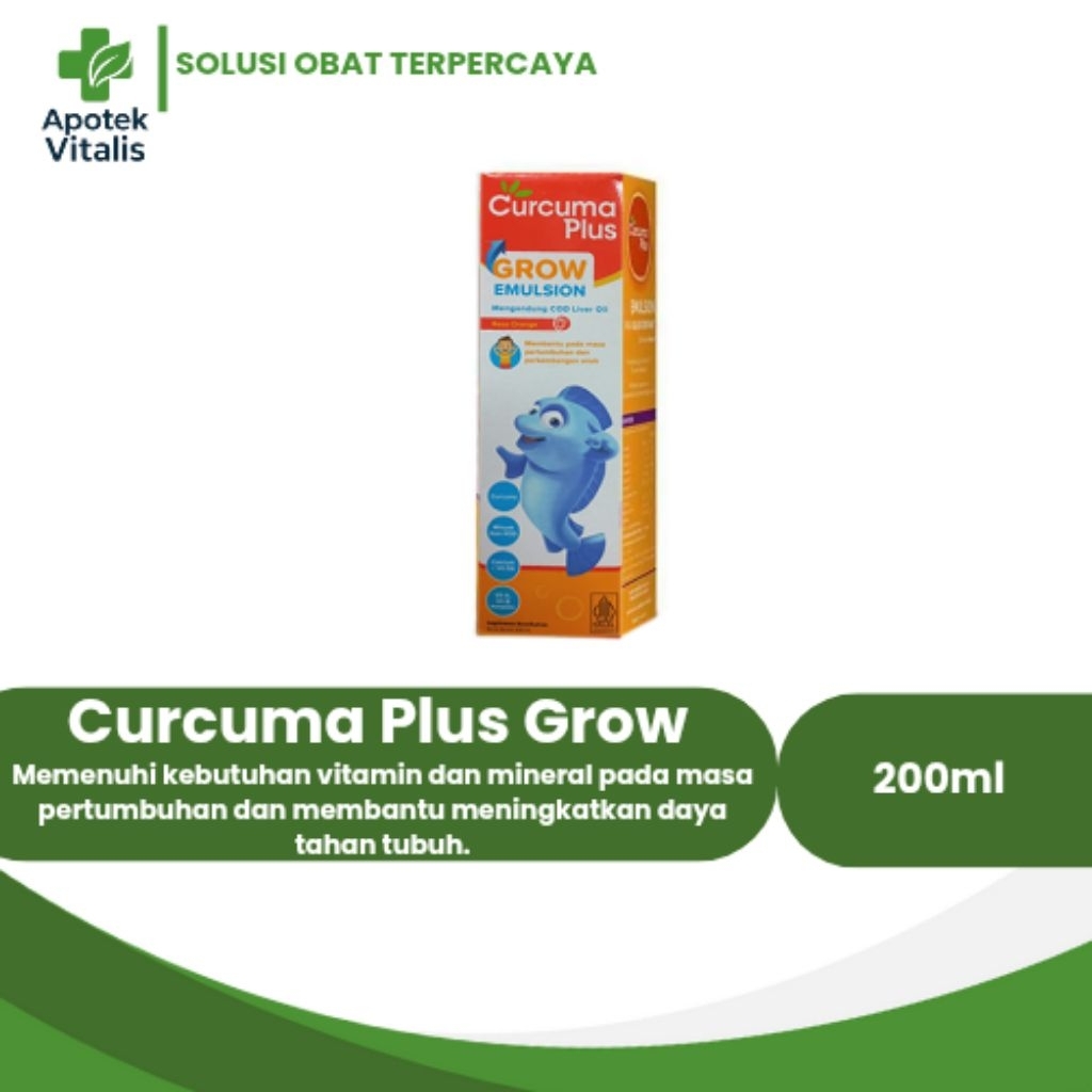 Curcuma Plus Grow Emulsion 200ml