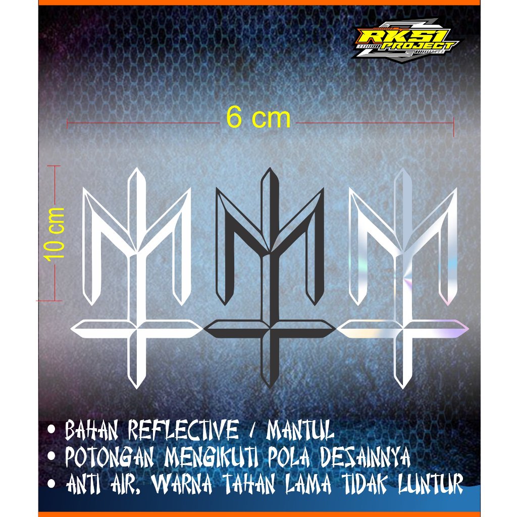 stiker cutting maternal logo