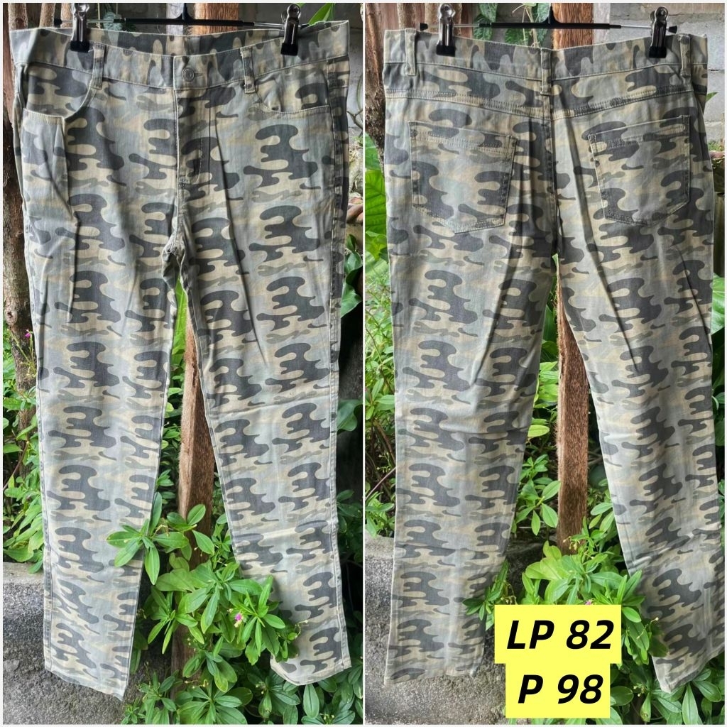 preloved celana army
