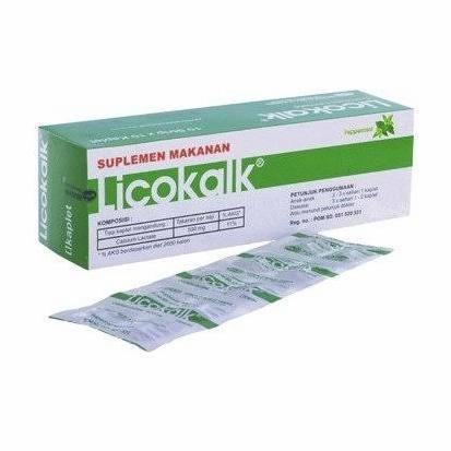 LICOKALK BOX ISI 100 KAPLET