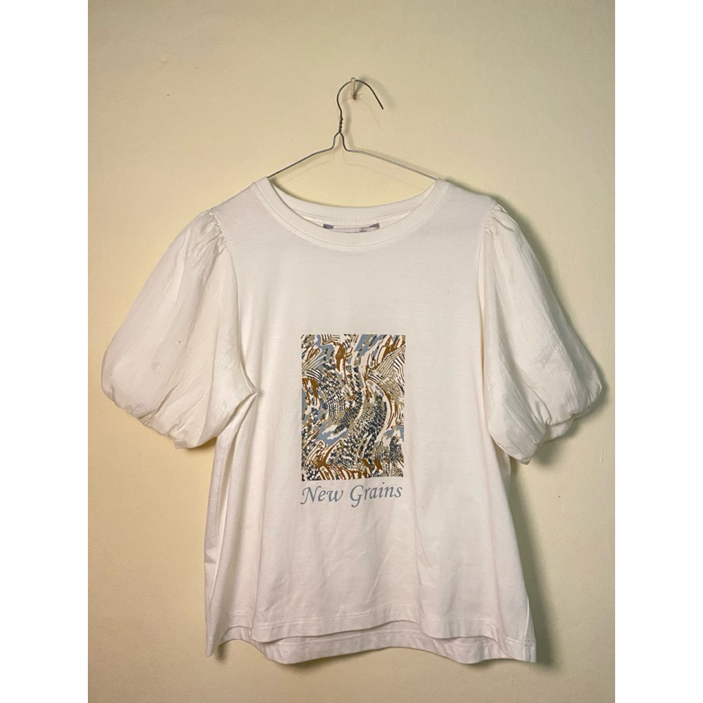 Kaos Putih New Grains