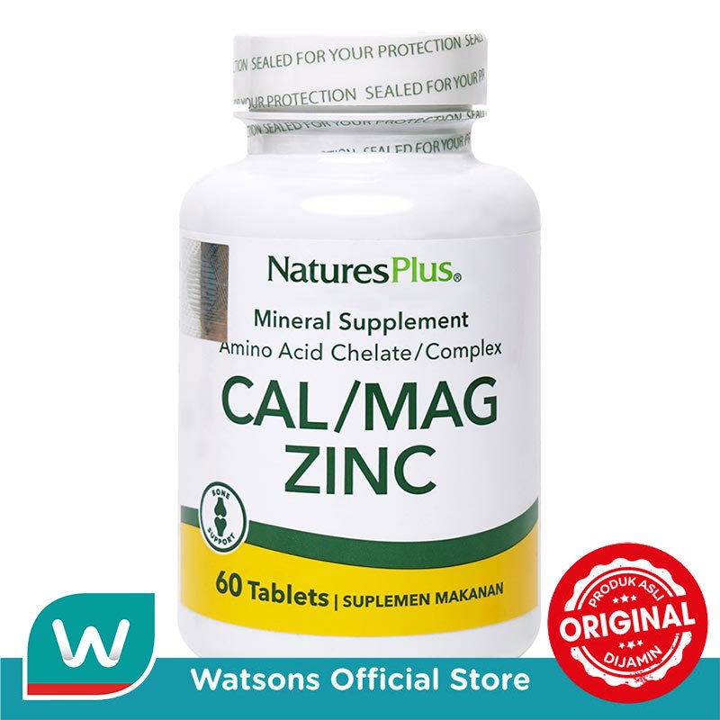 Natures Plus Cal/Mag/Zinc Tablet 60'S