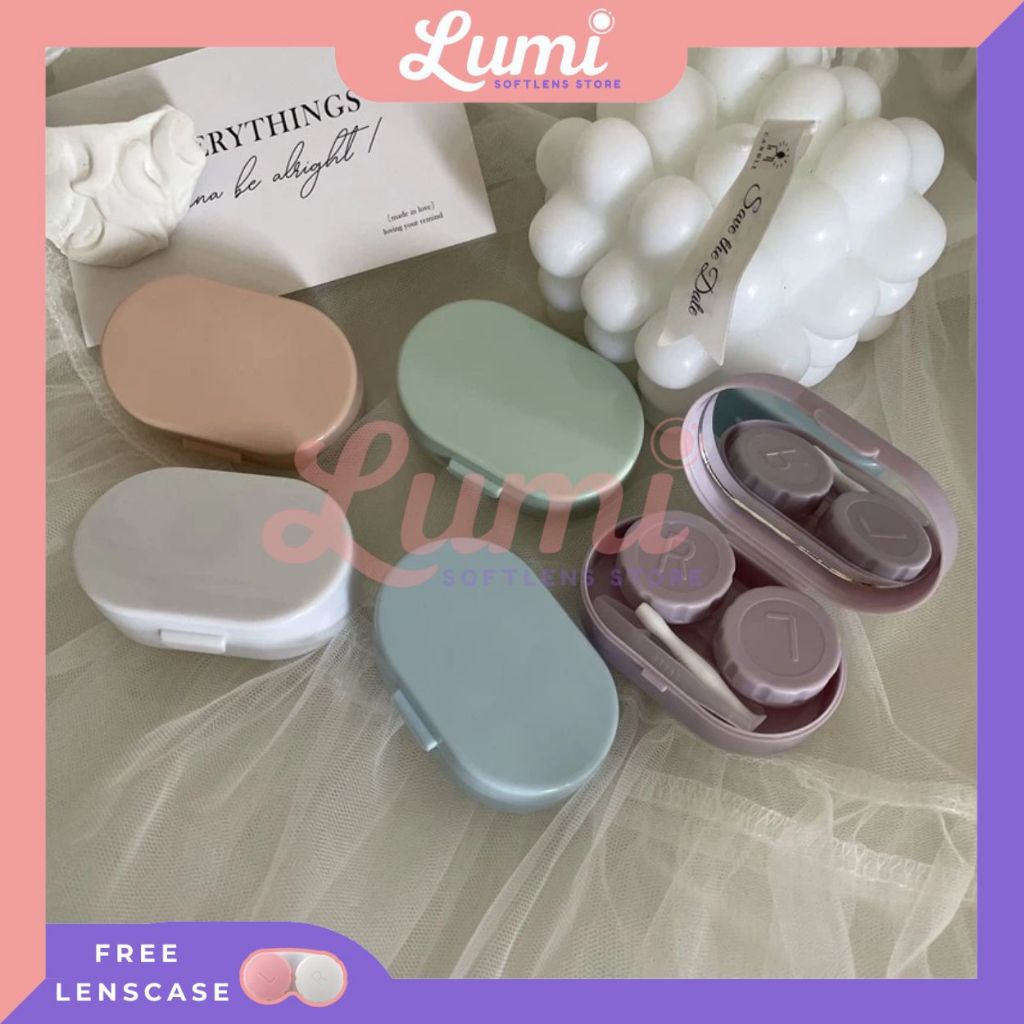 Tempat Softlens Kapsul Mini Wadah Lenscase