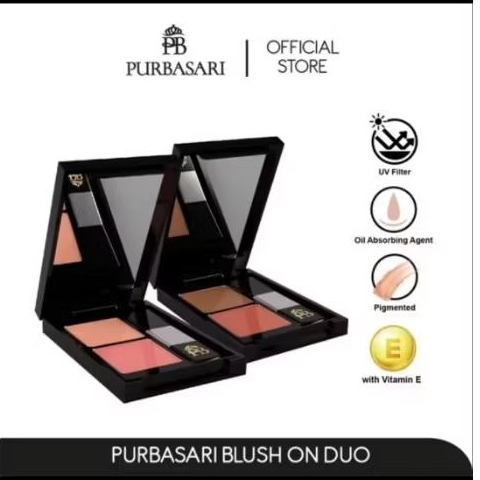 Purbasari Blush On Duo