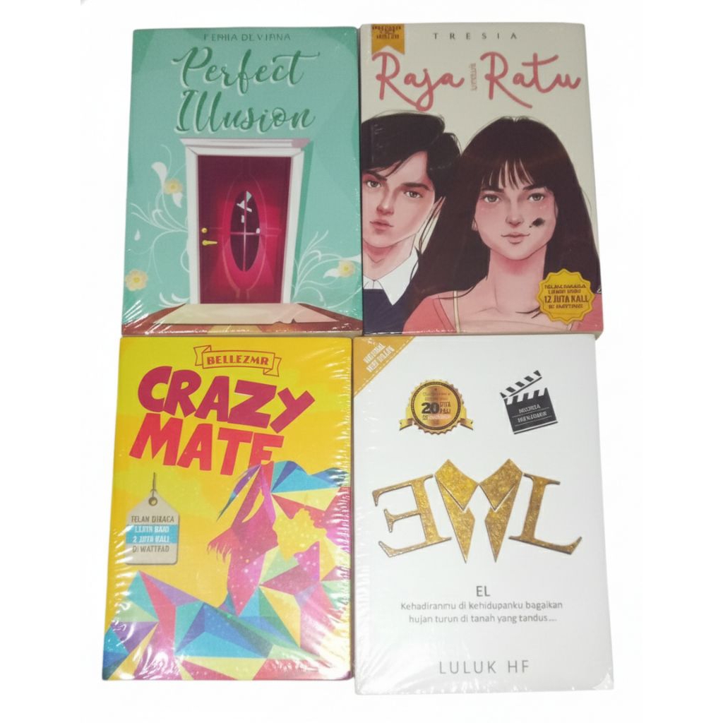Paket murah Novel Preloved