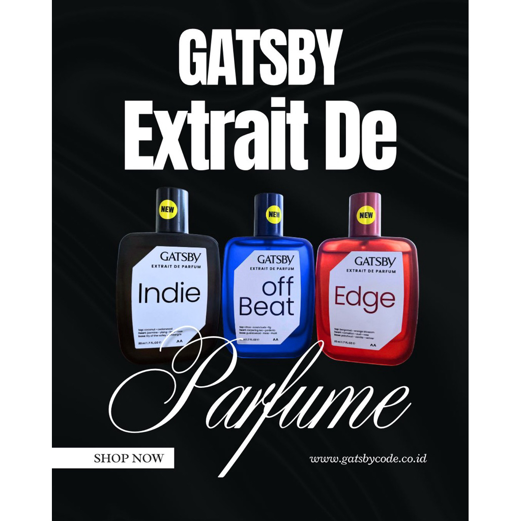 GATSBY EXTRAIT DE PARFUM 50ML