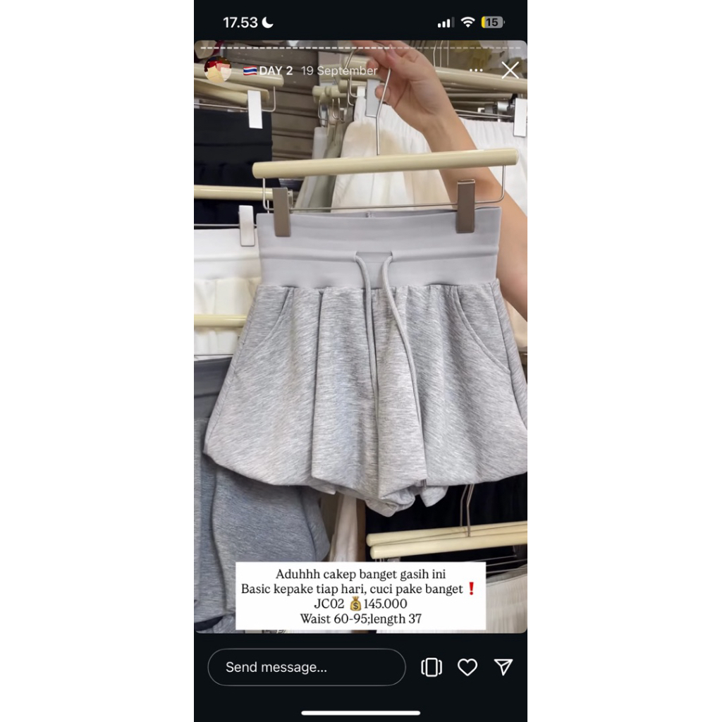 mini rok celana