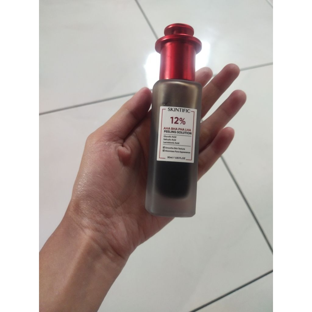 SKINTIFIC 12% AHA BHA PHA LHA Peeling Solution