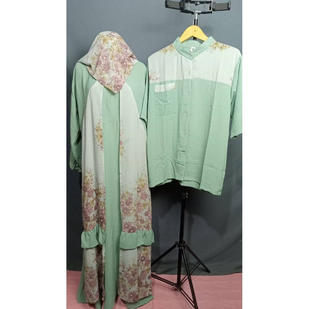 couple pasutri set kerudung