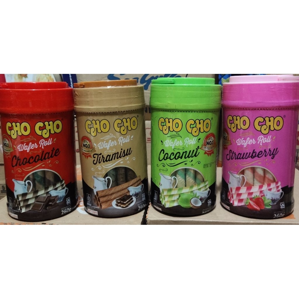 CHO CHO WAFER ROLL 260 GR