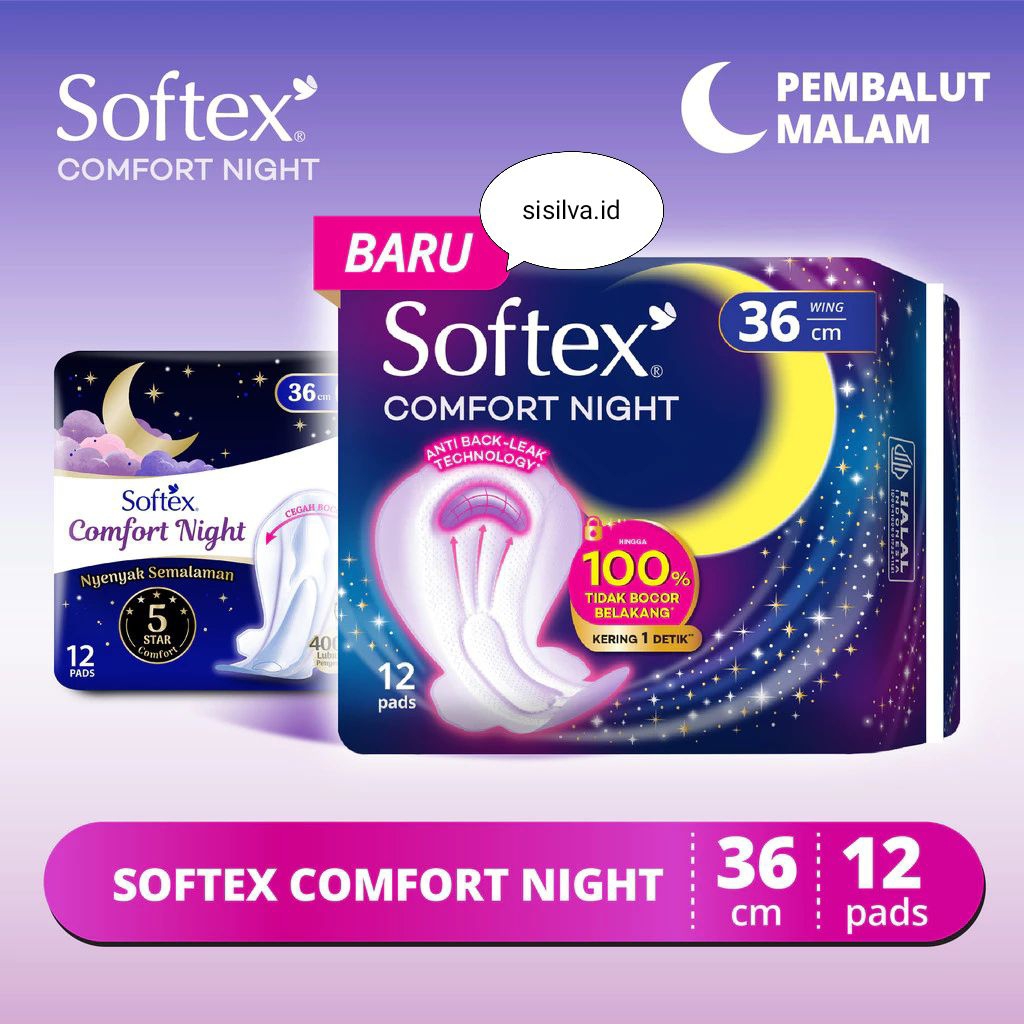 softex comfort night 36cm isi 12