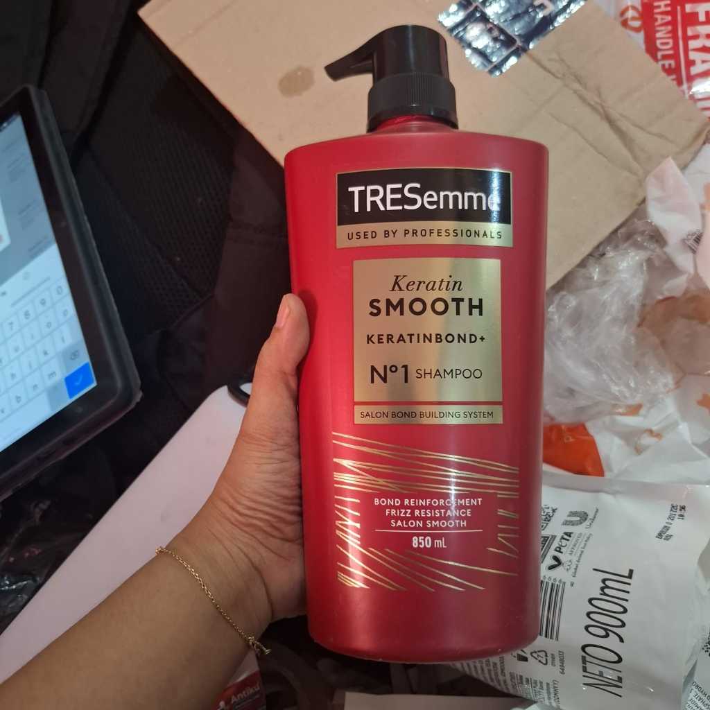 Tresemme Shampoo Keratin Smooth 850Ml PUMP