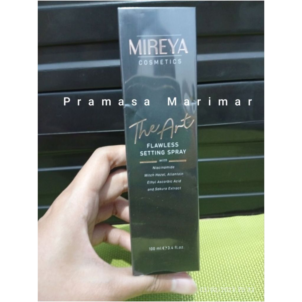 Mireya Setting Spray 100ml The Art Flawless Botol
