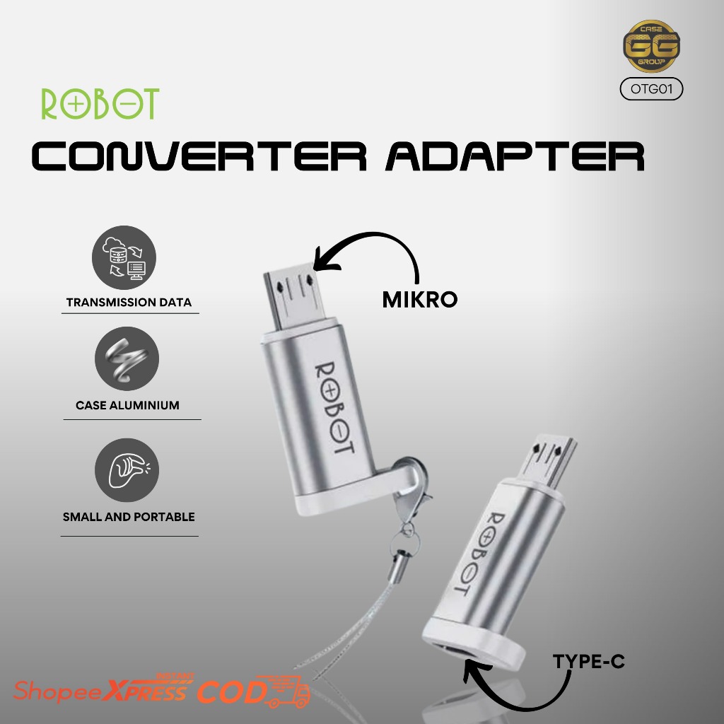 CONVERTER ADAPTER ROBOT C TO MICRO RT-OTG01
