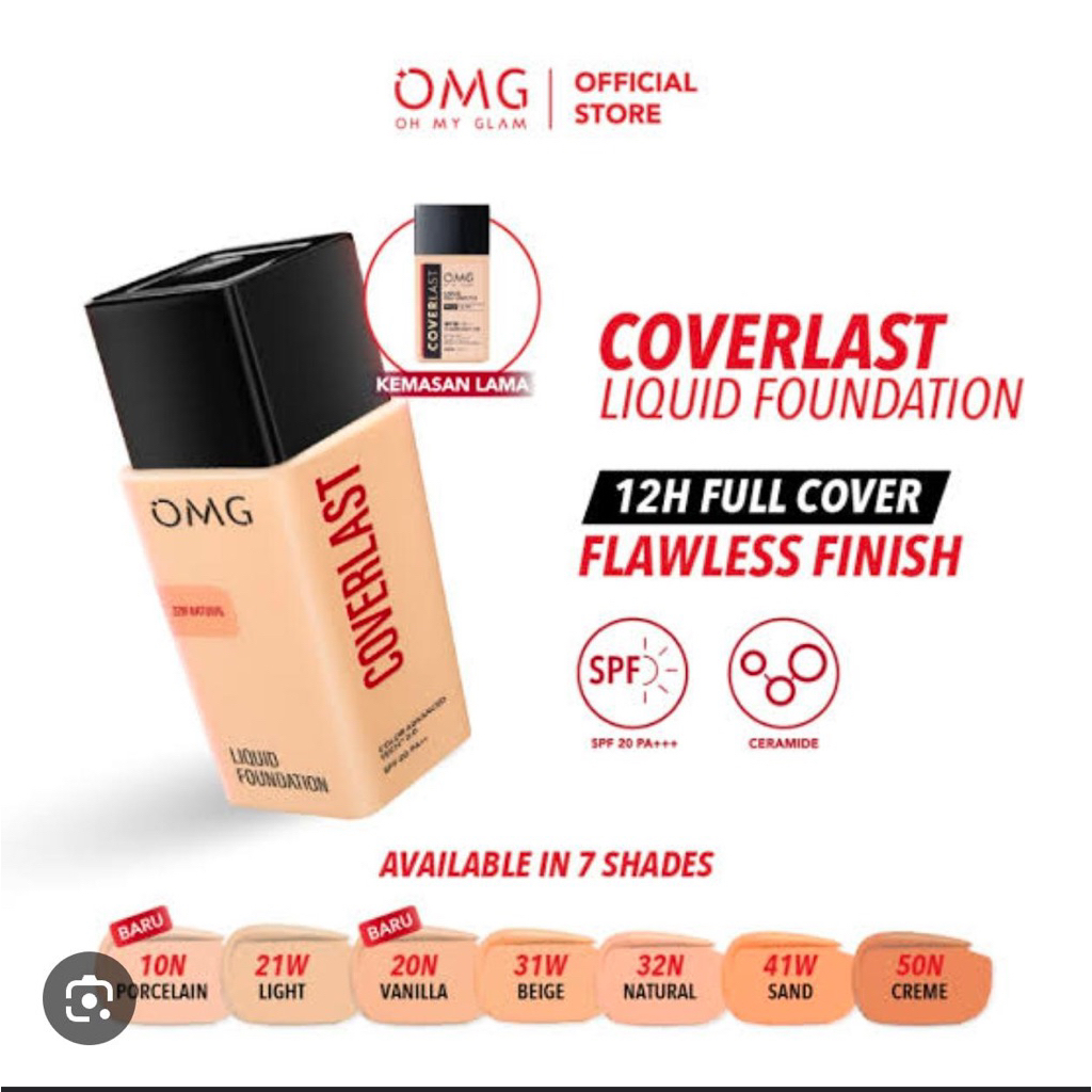 OMG LIQUID FOUNDATION ada 6 shade