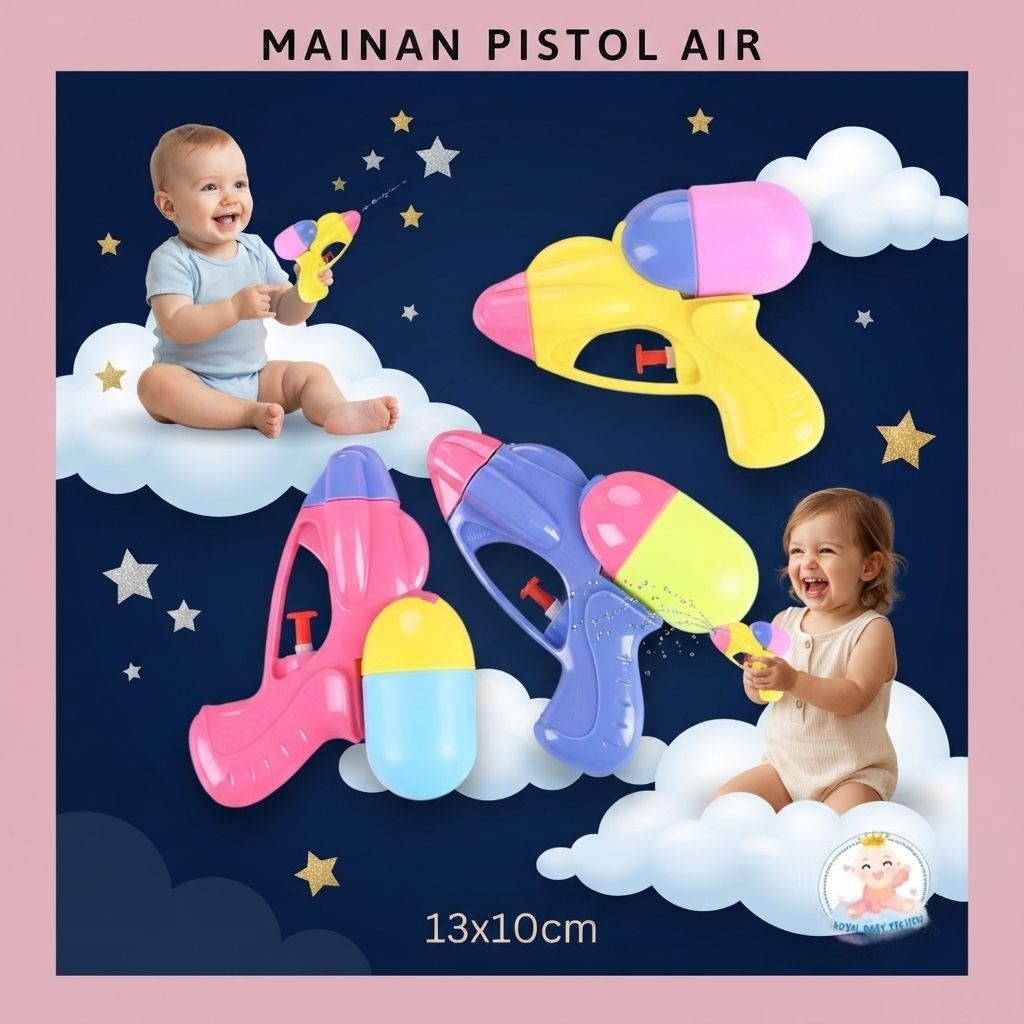 Mainan Pistol Air Plastik