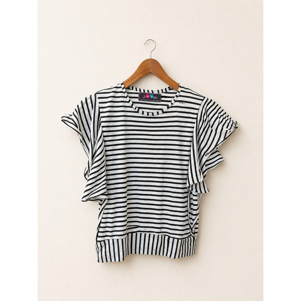 preloved_baju garis garis