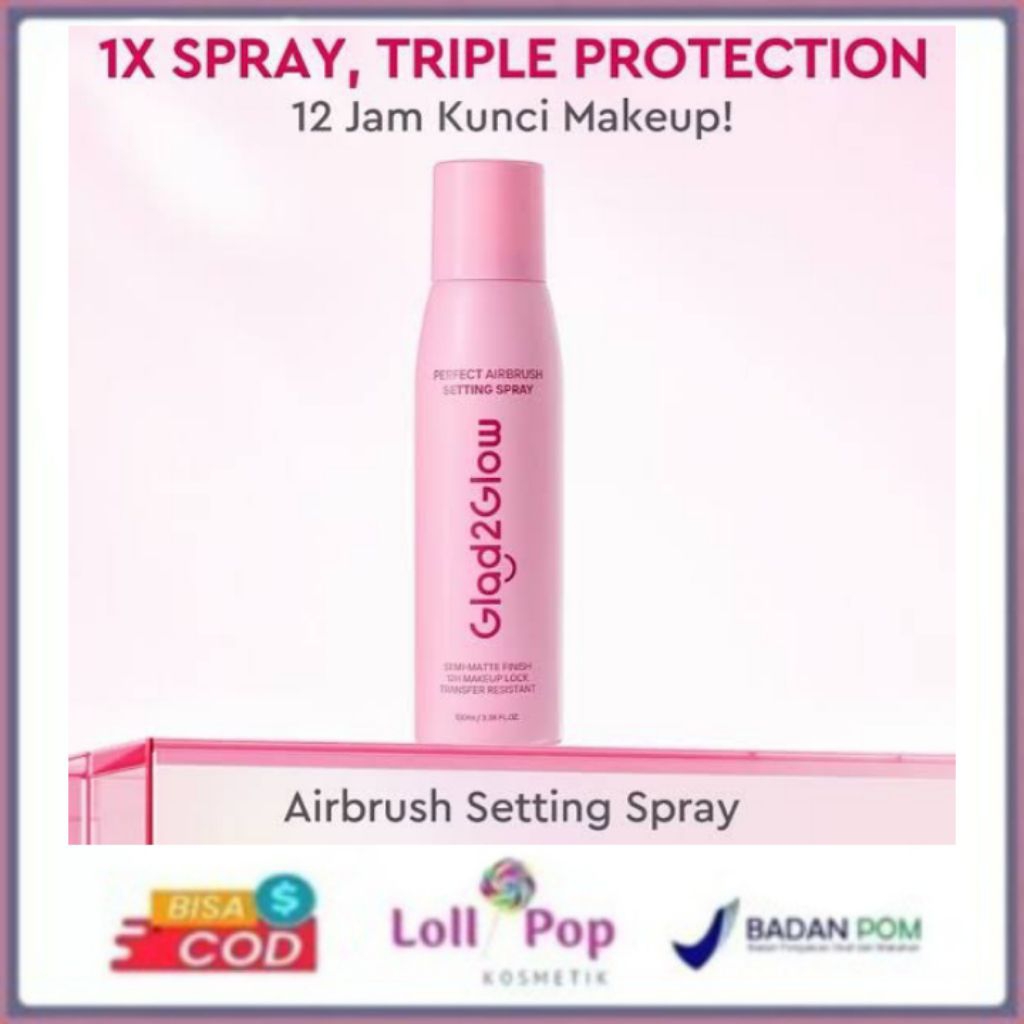 Glad2Glow Perfect Airbrush Setting Spray 100ml