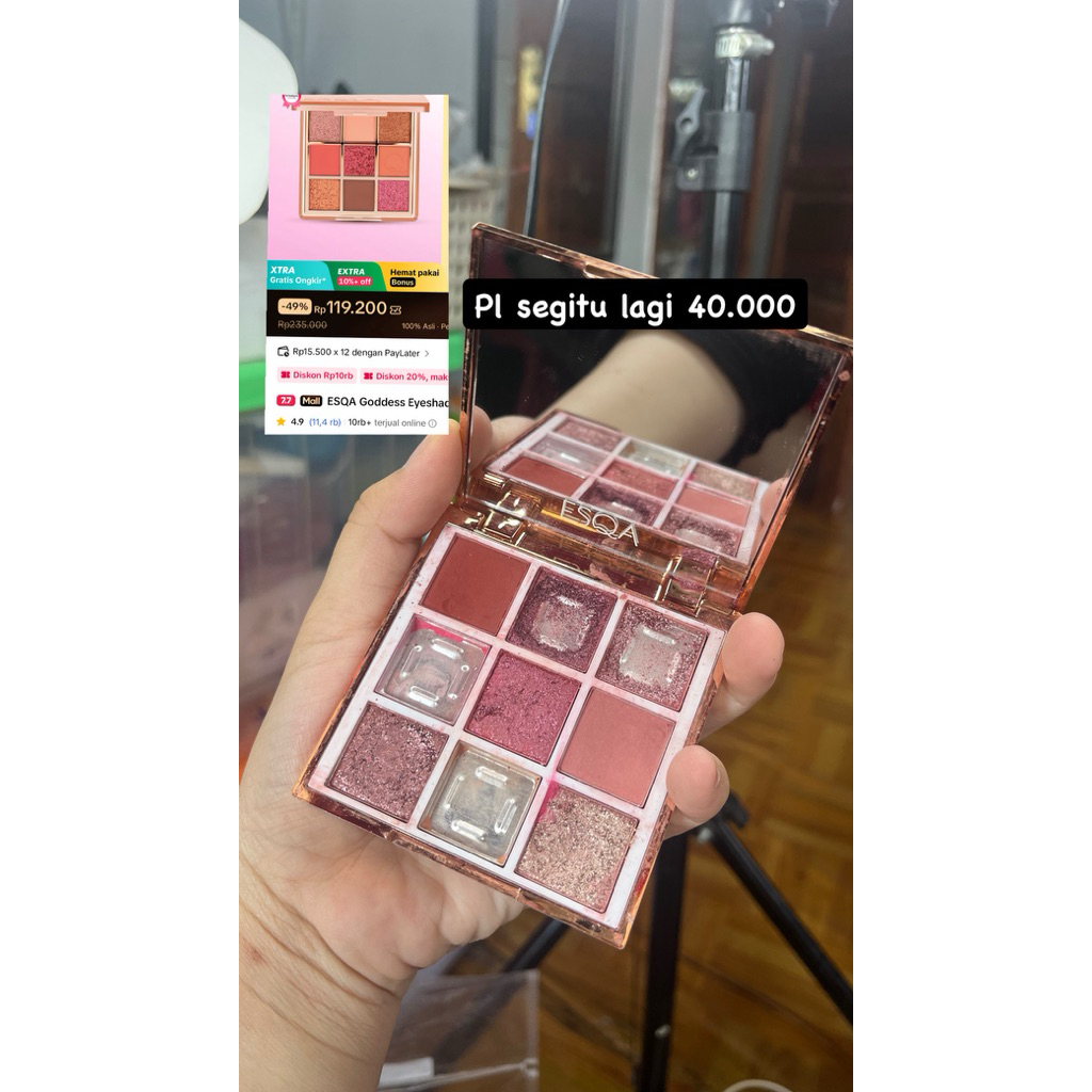 Preeloved eyeshadow esqa ori