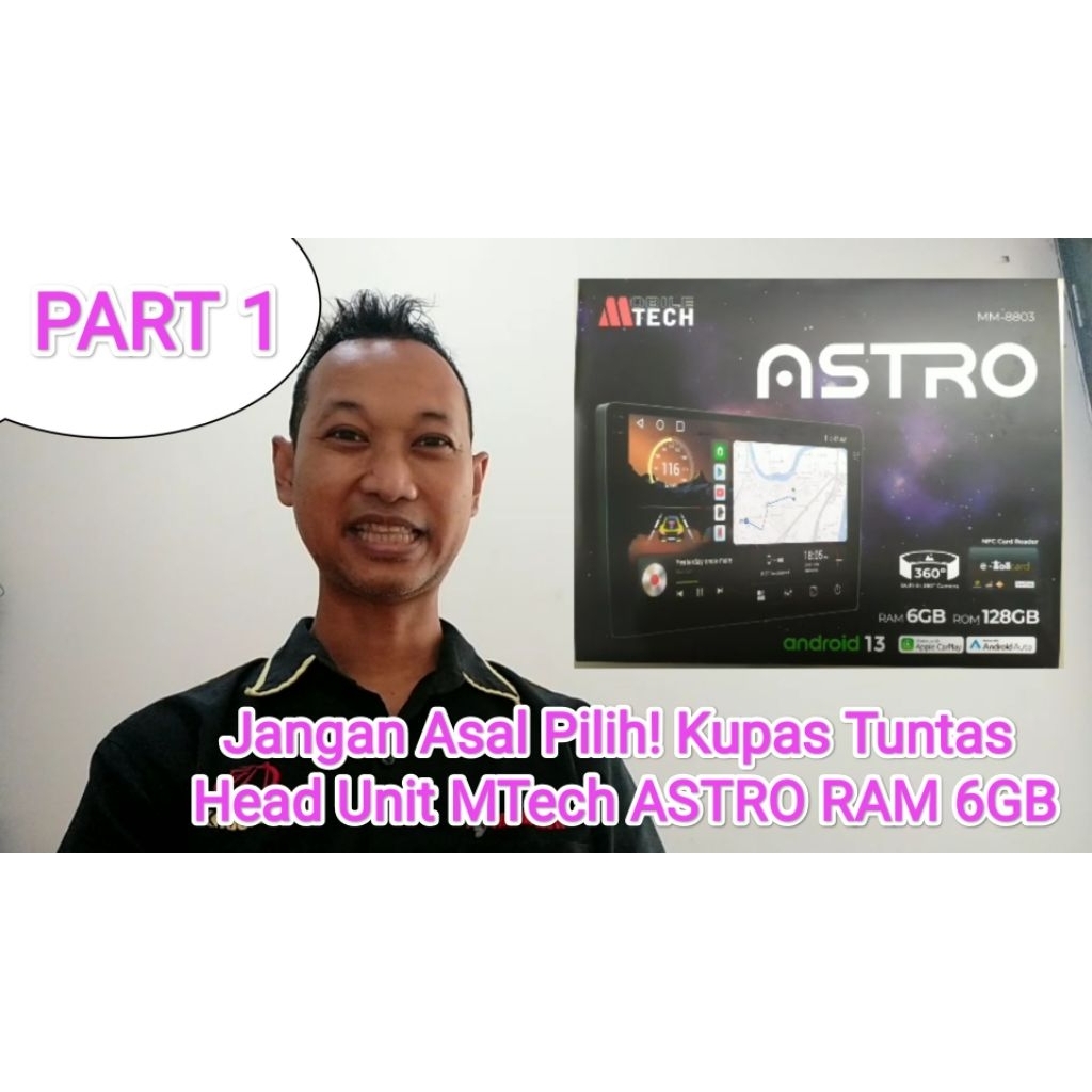 Head Unit Android MTech ASTRO 6/128