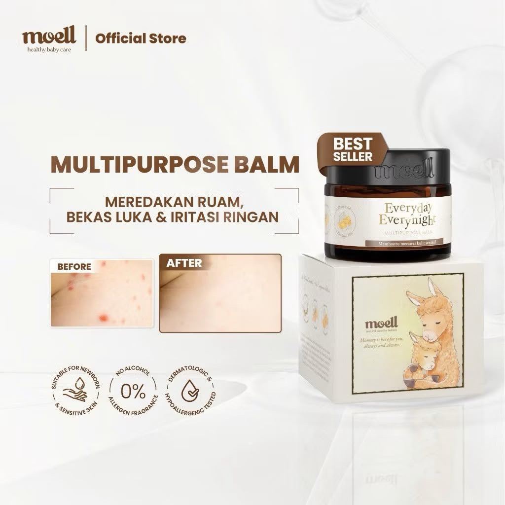 Moell Everyday Everynight Multipurpose Balm / Multipurpose Balm Moell
