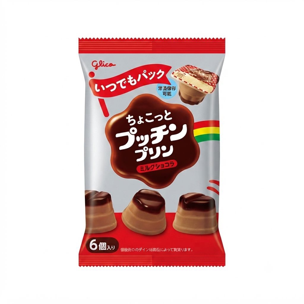 Glico Milk Pudding Japan