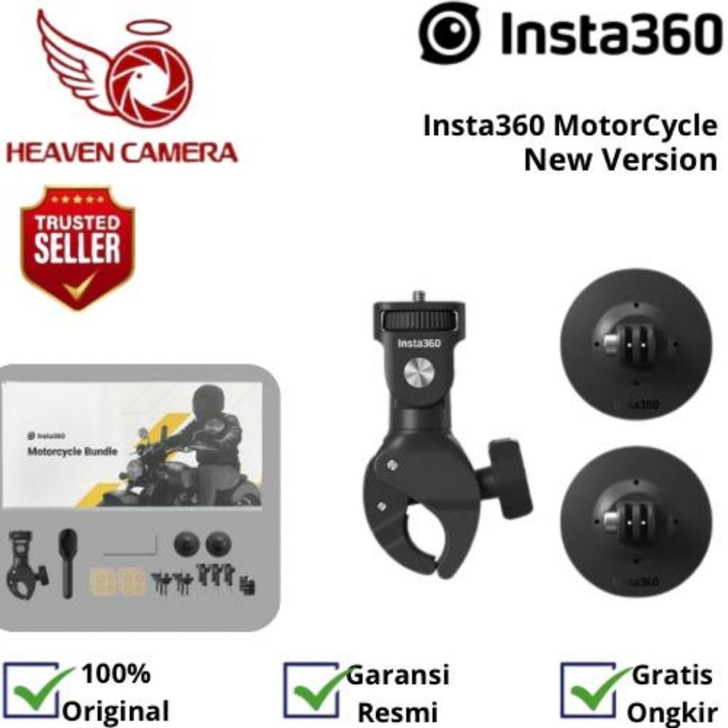 Insta360 Motorcycle Mount Bundle New Version